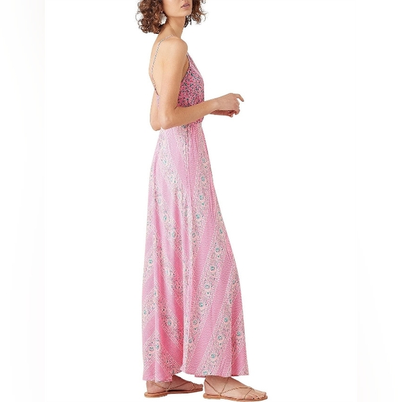 TIGERLILY Malia Pink Floral Maxi Dress RRP$249 - Picture 7 of 16